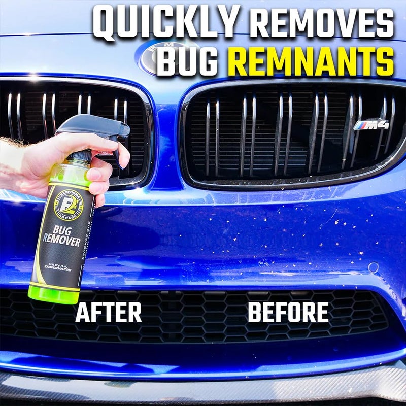 ExoForma Bug Remover - 128 oz Bug Spray Remover, Effortlessly Dissolves Bugs and Bug Splatter - Quick & Safe for Car Paint, Rubber, Metal, Glass, Chrome & More - Image 2